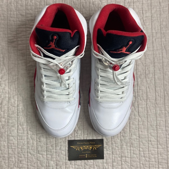 Jordan 5 Retro 'Fire Red' (2013)

Size 10.5 - Picture 3 of 8